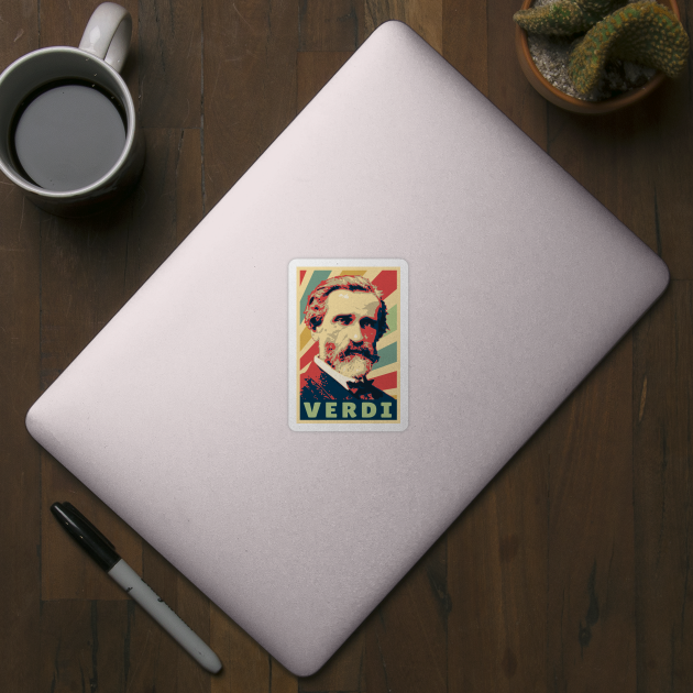 Giuseppe Verdi Vintage Colors by Nerd_art